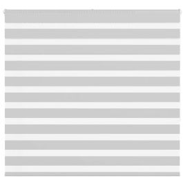 Zebra Blind Light Grey 160x150 cm Fabric Width 155.9 cm Polyester