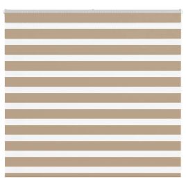 Zebra Blind Sand Brown 155x100 cm Fabric Width 150.9 cm Polyester