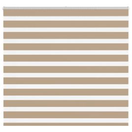 Zebra Blind Sand Brown 160x100 cm Fabric Width 155.9 cm Polyester