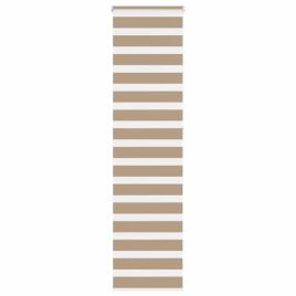 Zebra Blind Sand Brown 55x230 cm Fabric Width 50.9 cm Polyester