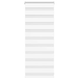 Zebra Blind White 55x100 cm Fabric Width 50.9 cm Polyester