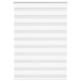 Zebra Blind White 95x150 cm Fabric Width 90.9 cm Polyester