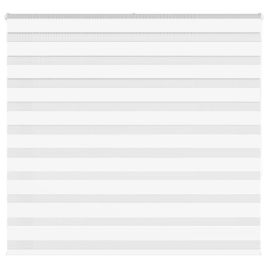 Zebra Blind White 155x150 cm Fabric Width 150.9 cm Polyester