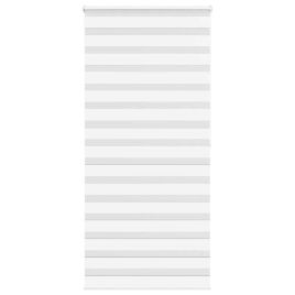 Zebra Blind White 105x200 cm Fabric Width 100.9 cm Polyester