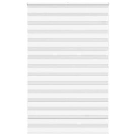 Zebra Blind White 145x200 cm Fabric Width 140.9 cm Polyester