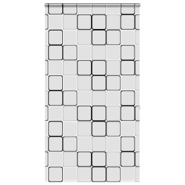 Shower Roller Blind with Cassette 140x240 cm Fabric Width 136 cm