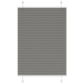 Pleated Blind Anthracite 95x150 cm Fabric Width 94.4 cm Polyester