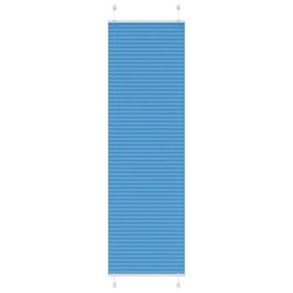 Pleated Blind Blue 55x200 cm Fabric Width 54.4 cm Polyester