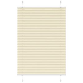 Pleated Blind Cream 95x100 cm Fabric Width 94.4 cm Polyester