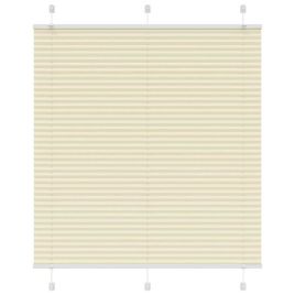 Pleated Blind Cream 120x100 cm Fabric Width 119.4 cm Polyester