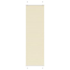 Pleated Blind Cream 60x200 cm Fabric Width 59.4 cm Polyester