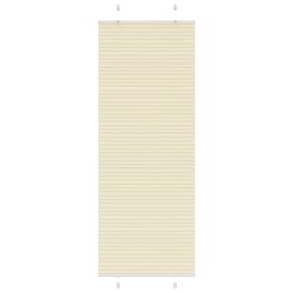 Pleated Blind Cream 70x200 cm Fabric Width 69.4 cm Polyester