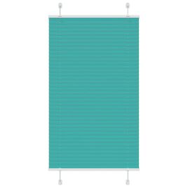 Pleated Blind Petrol Green 70x150 cm Fabric Width 69.4 cm Polyester