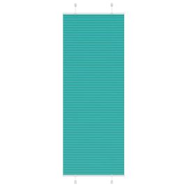 Pleated Blind Petrol Green 80x200 cm Fabric Width 79.4 cm Polyester