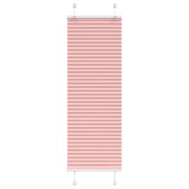 Pleated Blind Pink 40x100 cm Fabric Width 39.4 cm Polyester