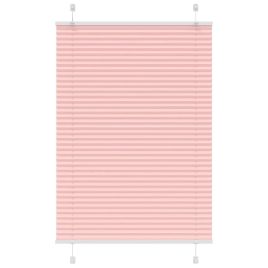Pleated Blind Pink 90x150 cm Fabric Width 89.4 cm Polyester