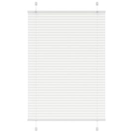 Pleated Blind White 95x150 cm Fabric Width 94.4 cm Polyester
