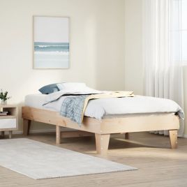 Bedframe 100x200cm Solid Wood Pine
