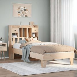 Bedframe 90x190cm Single Solid Wood Pine