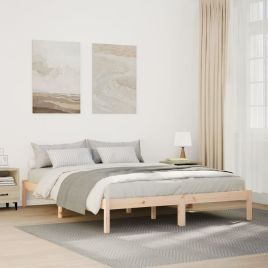 Extra Long Bedframe 160x210cm Solid Wood Pine