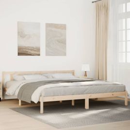 Extra Long Bedframe 180x210cm Solid Wood Pine