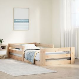 Bedframe 90x200cm Solid Wood Pine