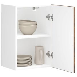 Kitchen Wall Cabinet Porto Smoked Oak Engineered Wood