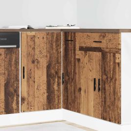 Sink Base Cabinet Lyon Old Wood Engineered Wood