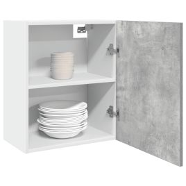 Hanging Cabinet Lyon Concrete Grey 50x31x60 cm Engineered Wood