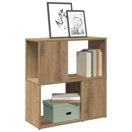Book Cabinet Artisan Oak 60x24x63 cm Engineered Wood