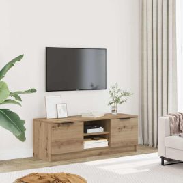 TV Cabinet Artisan Oak 102x35x36.5 cm Engineered Wood