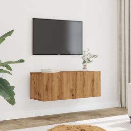TV Cabinets Wall-mounted 2 pcs Artisian Oak 80x30x30 cm