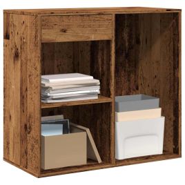 Cosmetic Cabinet Old Wood 80x40x75 cm Engineered Wood