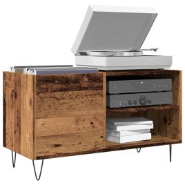 Record Cabinet Old Wood 84.5x38x48 cm Engineered Wood