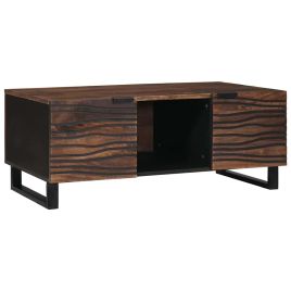 Coffee Table - 100x54x40 cm, solid and engineered wood.