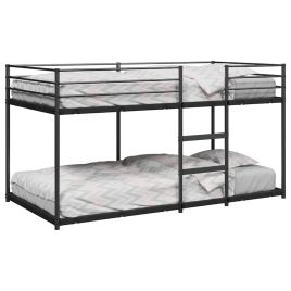 Bunkbed Black 107x203cm Steel