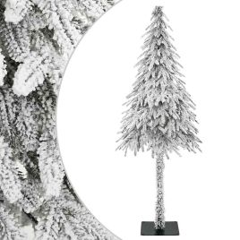 SNOLYN Artificial Christmas Tree White 86 x 86 x 210 cm