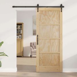 Interior Door "ORKDAL" 83x202x4 cm Solid Wood Pine