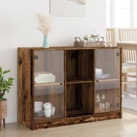 Sideboard Old Wood 102x37x75.5 cm Engineered Wood