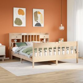 Bedframe 180x200cm Super King Solid Wood Pine
