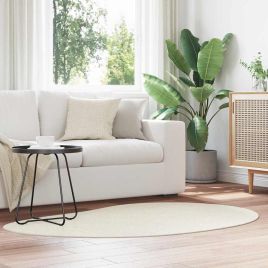 Rug Folding Cream 120 x 170 cm Synthetic fibres