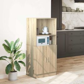 Kitchen Cabinet Sonoma Oak 57x41.5x131.5 cm Engineered Wood