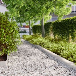Lawn Edgings 10 pcs 15x103 cm Stainless Steel