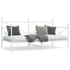 Daybed White 100x200cm Steel