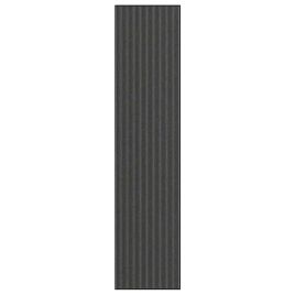 Doormat Stripe Black and Grey 115x500 cm