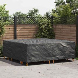 RELM Furniture Cover Plain 235x235x70 cm 600D - Black