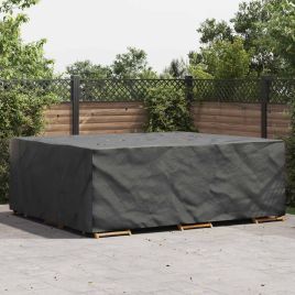 RELM Furniture Cover Plain 300x250x70 cm 600D - Black