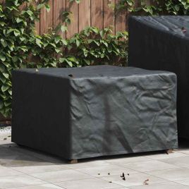RELM Furniture Cover Plain 82x82x50 cm Fabric - Black