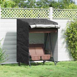 RELM Outdoor Swing Cover 120x90x155 cm 210D Oxford Fbric - Black