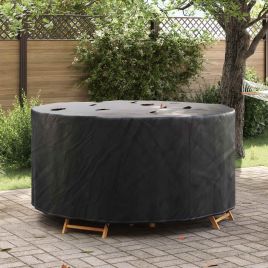 RELM Outdoor Furniture Cover 182x182x71 cm 210D Fabric - Black
